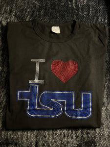 TSU Bling I ❤️ TSU T-Shirt