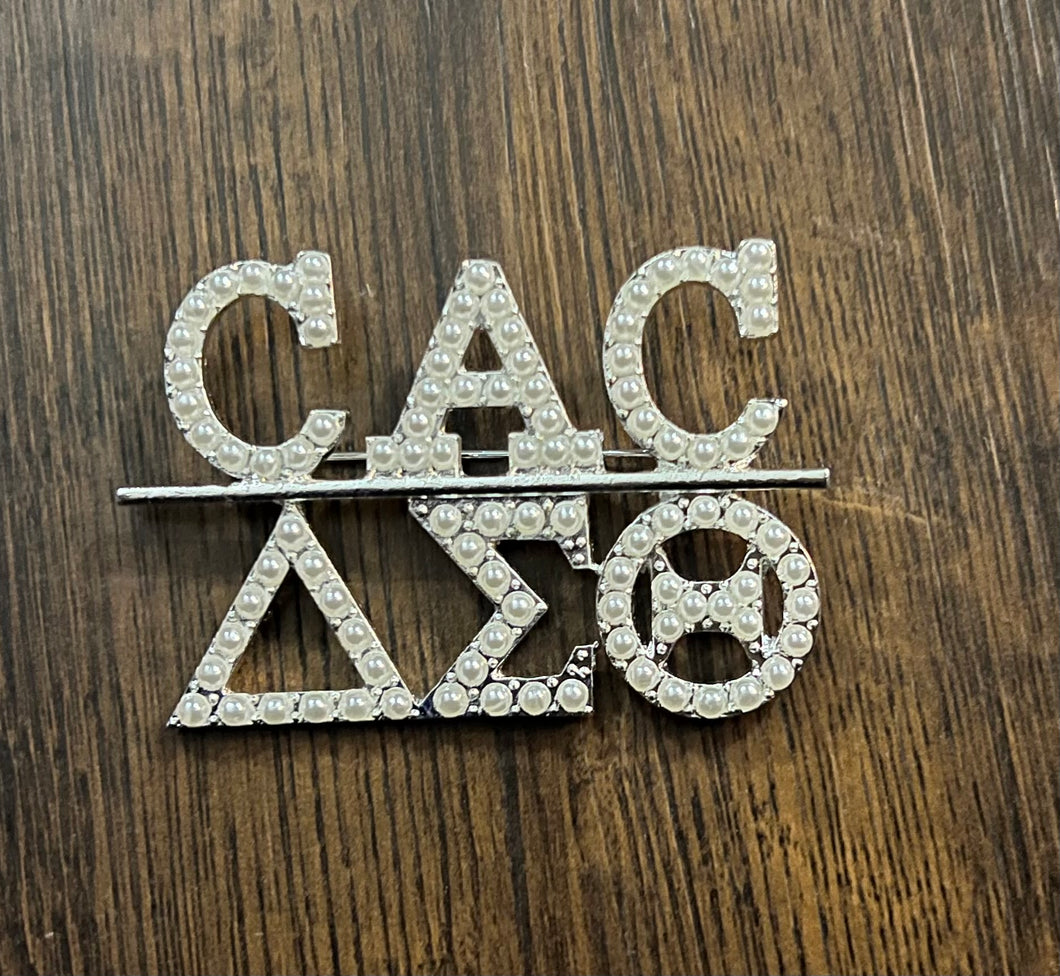 CAC Pearl Brooch