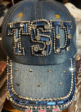 Load image into Gallery viewer, TSU Bling Denim Hat