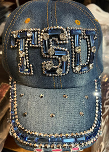 TSU Bling Denim Hat
