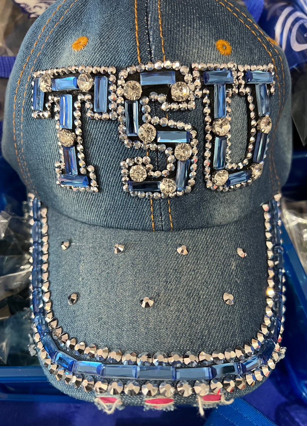 TSU Bling Denim Hat