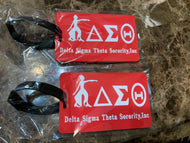 Luggage Tags Delta - Black Handle