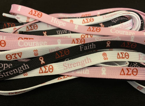 Shoelaces DST Breast Cancer Awareness