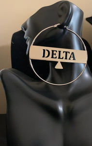Earrings Delta Hoop (Large)