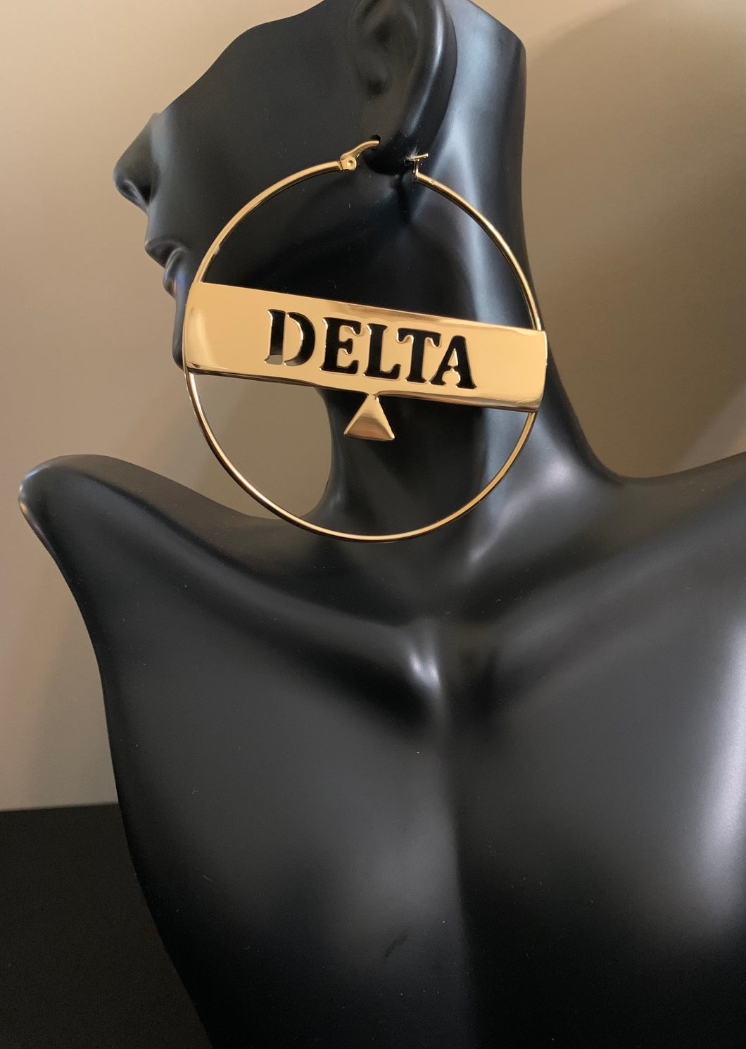 Earrings Delta Hoop (Large)